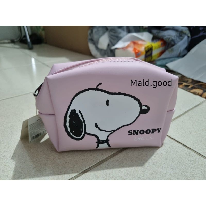pouch snoppy // miniso snoopy // snoopy pouch // pouch snoopy