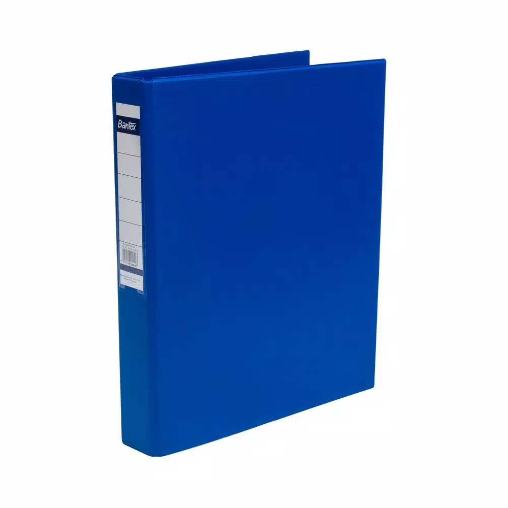 

Bantex Ring Binder 2 Ring O 25mm A4 Cobalt Blue