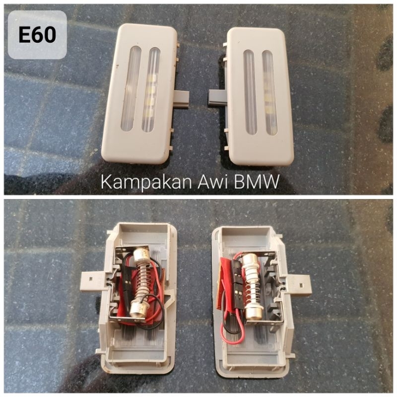 Lampu Plafon Sunvisor BMW E60