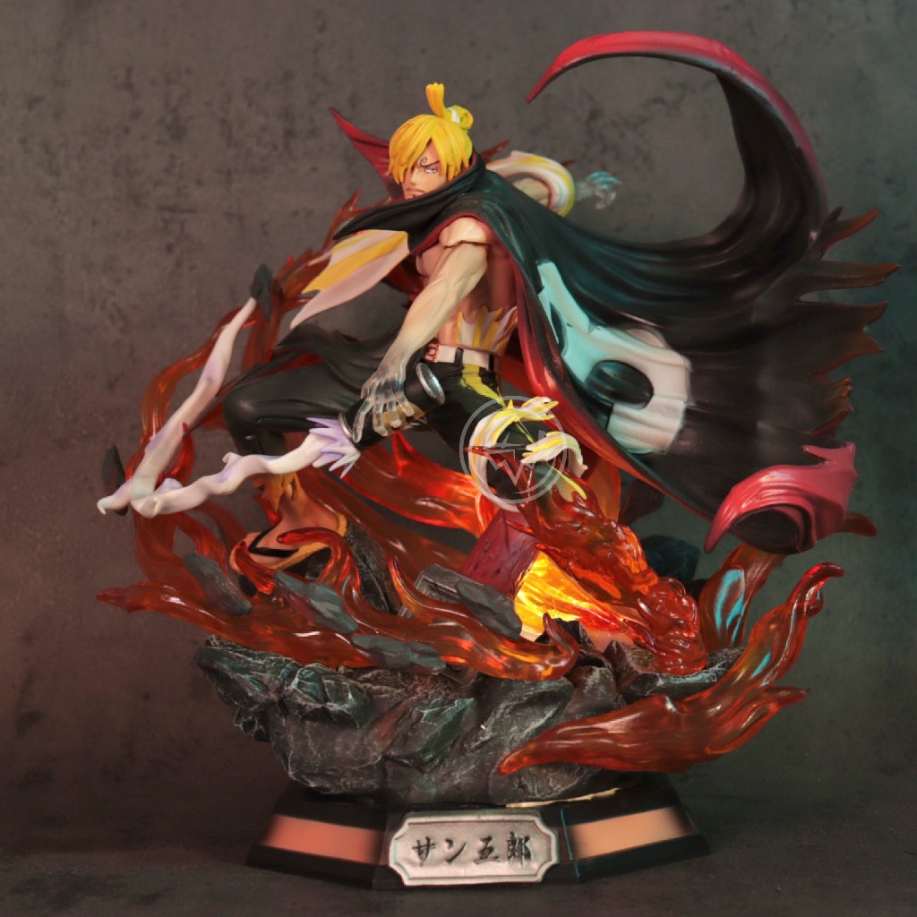 Sanji vinsmoke TianTong Studio battle suit one piece action figure osoba mask stealth 30cm