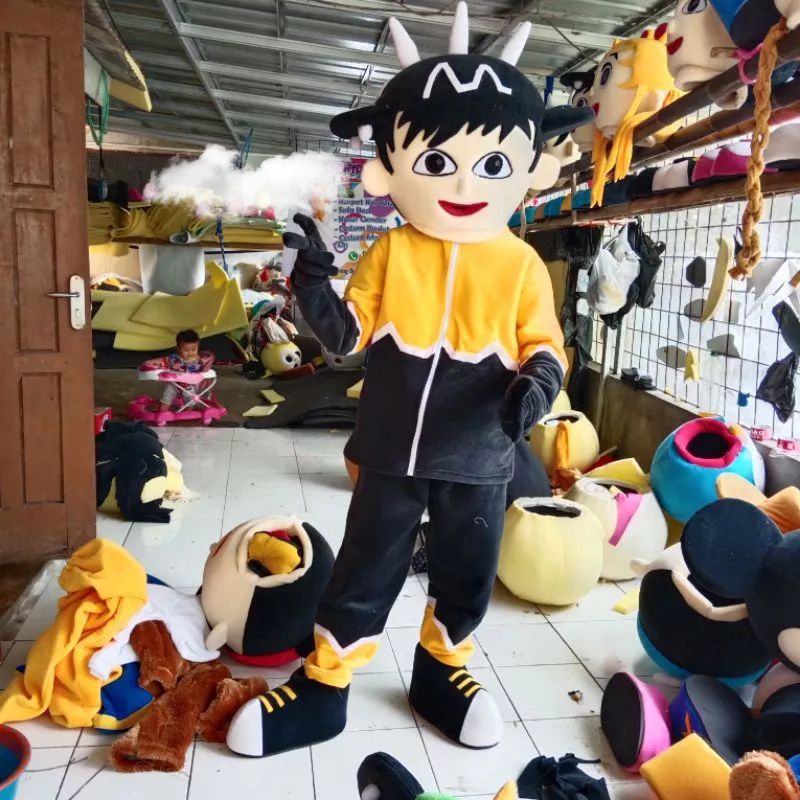 Kostum boboiboy kuning kostum murah kostum boboiboy murah kostum ngamen