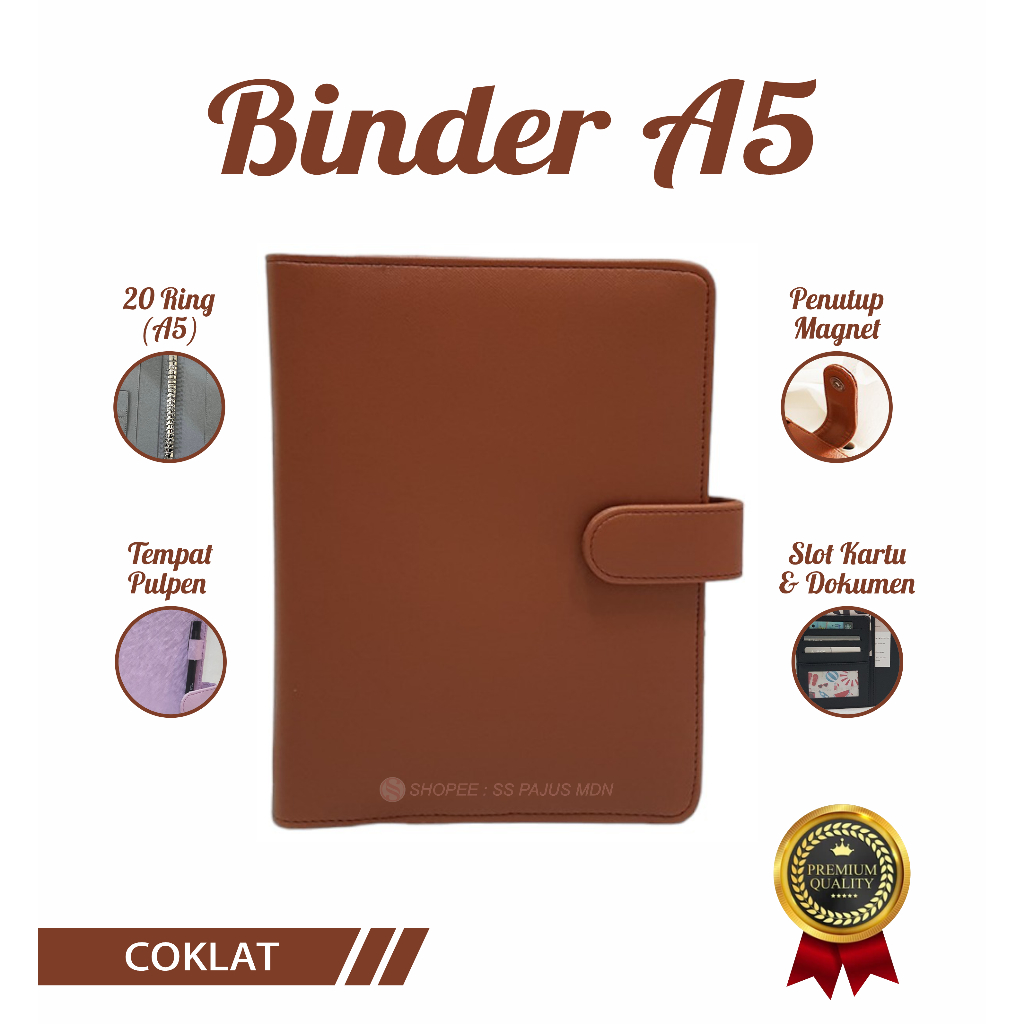 

BINDER POLOS EKSKLUSIF A5 20 RING AGENDA POLOS EKSKLUSIF A5 POLOS 20 RING BINDER A5 20 RING MURAH + ISI KERTAS A5 LOOSE LEAF