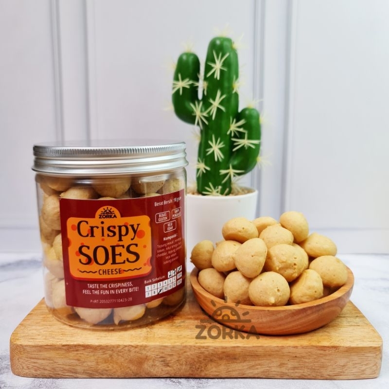 

Crispy Soes Gluten Free with Edam Cheese 90 gram