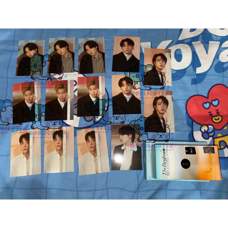 BTS Camera Hybe Insight The Daydream Believers Sharing RM Jhope Jimin