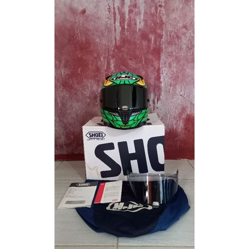 Helm HJC RPHA 10+ Green Mamba