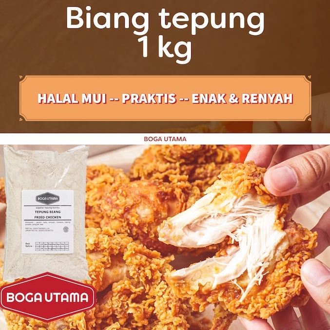 

Pasti Murah 1 kg tepung biang fried chicken ☌➜✥
