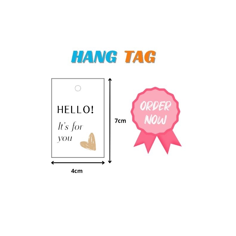 

TERMURAH HANG TAG LABEL BAJU JILBAB BISNIS SMALL HANG TAG KADO HADIAH