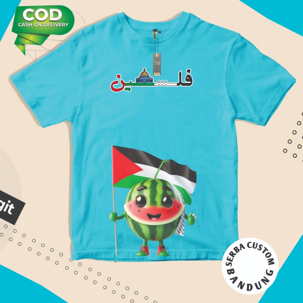 Save Palestine Kaos Anak Save Palestine