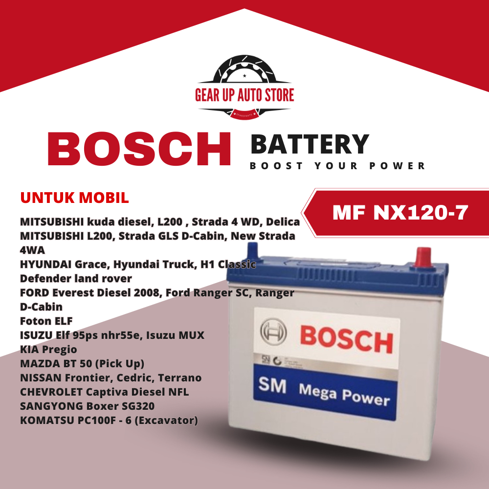 AKI MOBIL BOSCH MF NX120-7 ( 85 Ah ) 100% ORIGINAL BOSCH