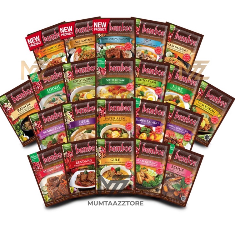 

Murah ☘️MUMTAAZZTORE☘️ BAMBOE BUMBU INDONESIA & ASIA ☍☌✵❂