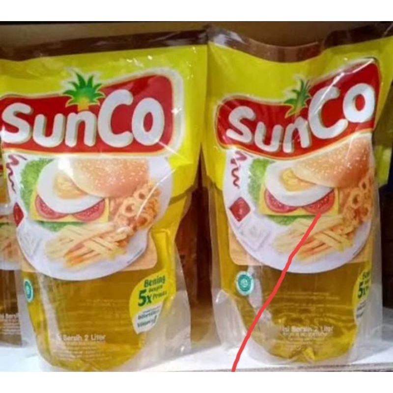 

Minyak goreng Sunco/Sania/Filma murah 2 Liter