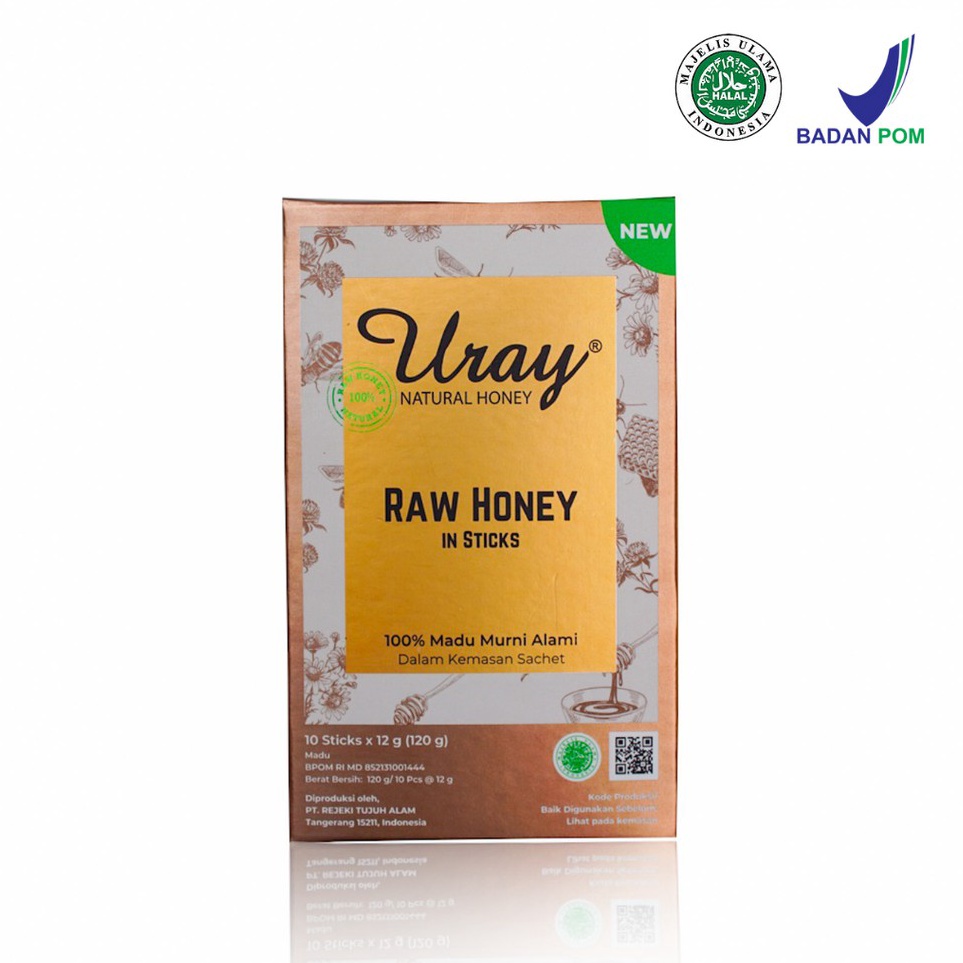 

Terbaru Madu Uray Stick Sachet 10 stick (Raw Honey Madu Hutan) Best