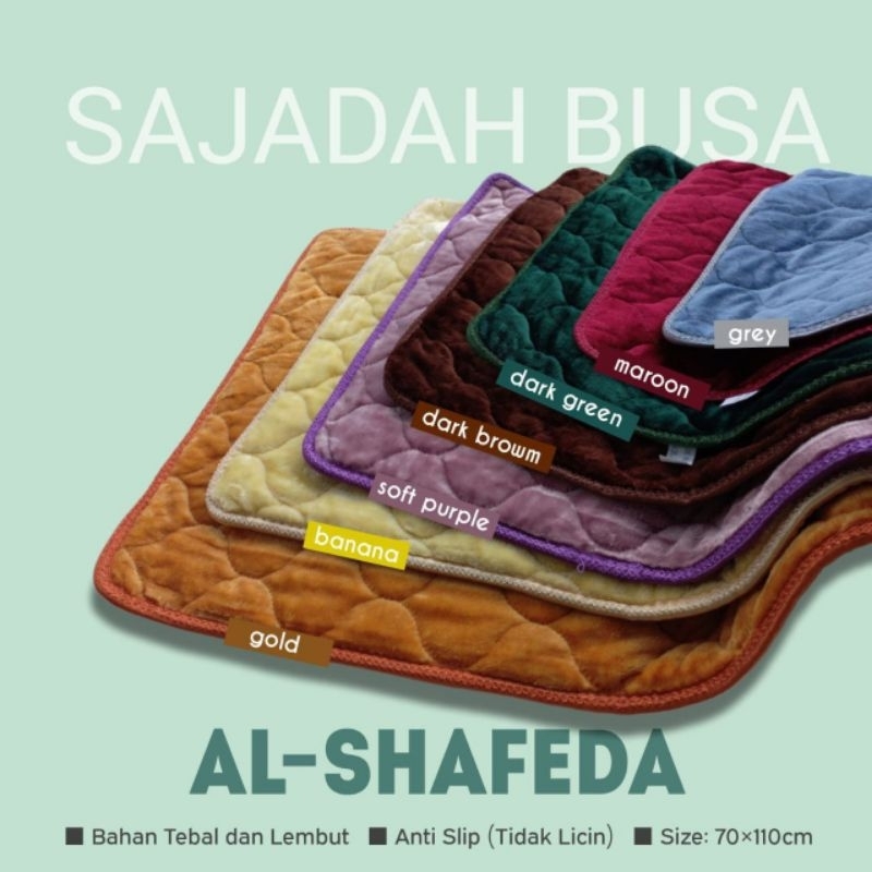 SAJADAH BUSA AL-SHAFEDA  SAJADAH BUSA Premium Quality
