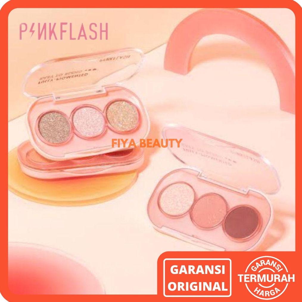 12.12 ✨SALE✨ Pinkflash Eyeshadow 3 Shades Pinkflash Eyeshadow Palette Pinkflash Eyeshadow Shimmer Pi