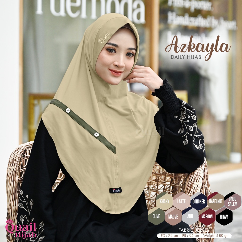 HIJAB INSTAN JERSEY QUAIL AZKAYLA
