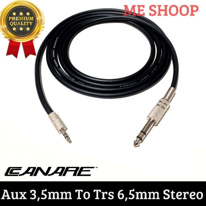 kabel audio jack mini aux 3,5mm to jack akai stereo trs 6,5mm 2meter