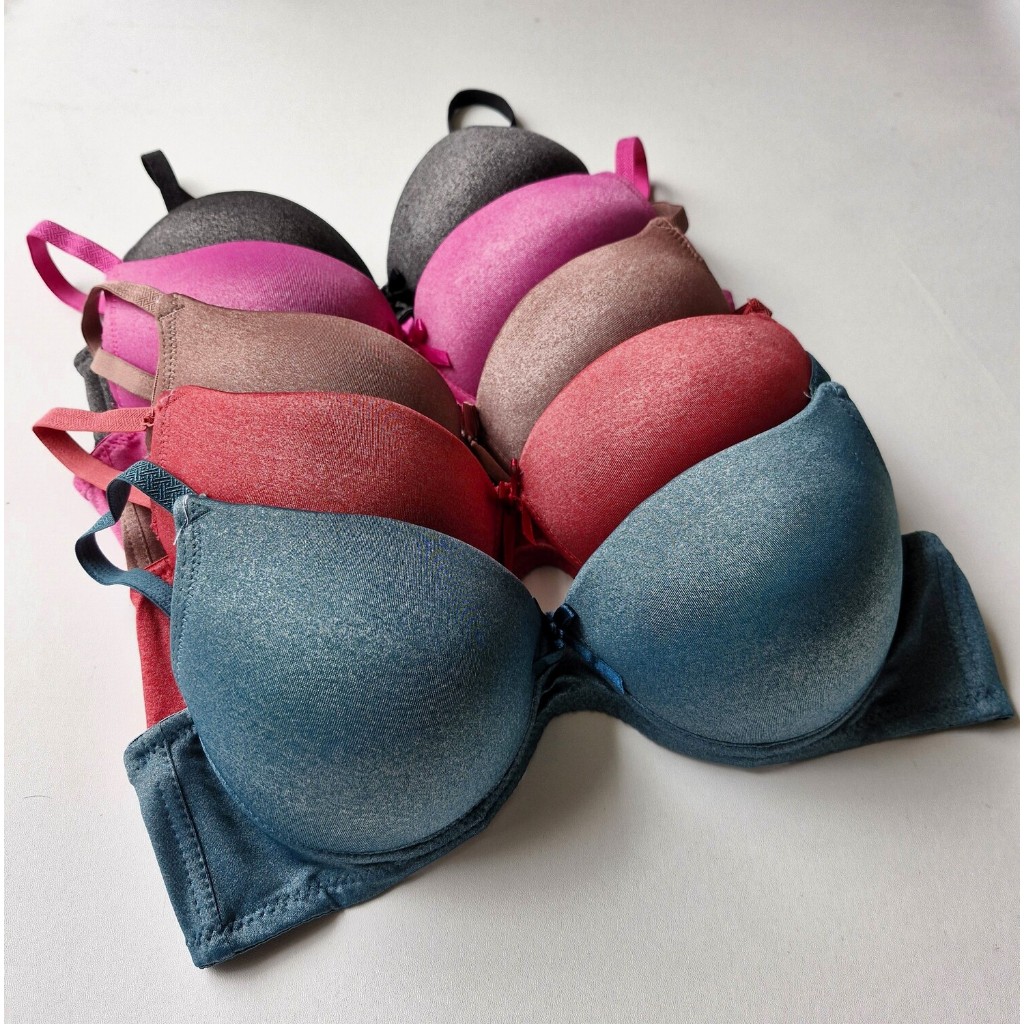2 Pcs Bra Wanita Busa Tebal Sexy Bh Kawat Push Up