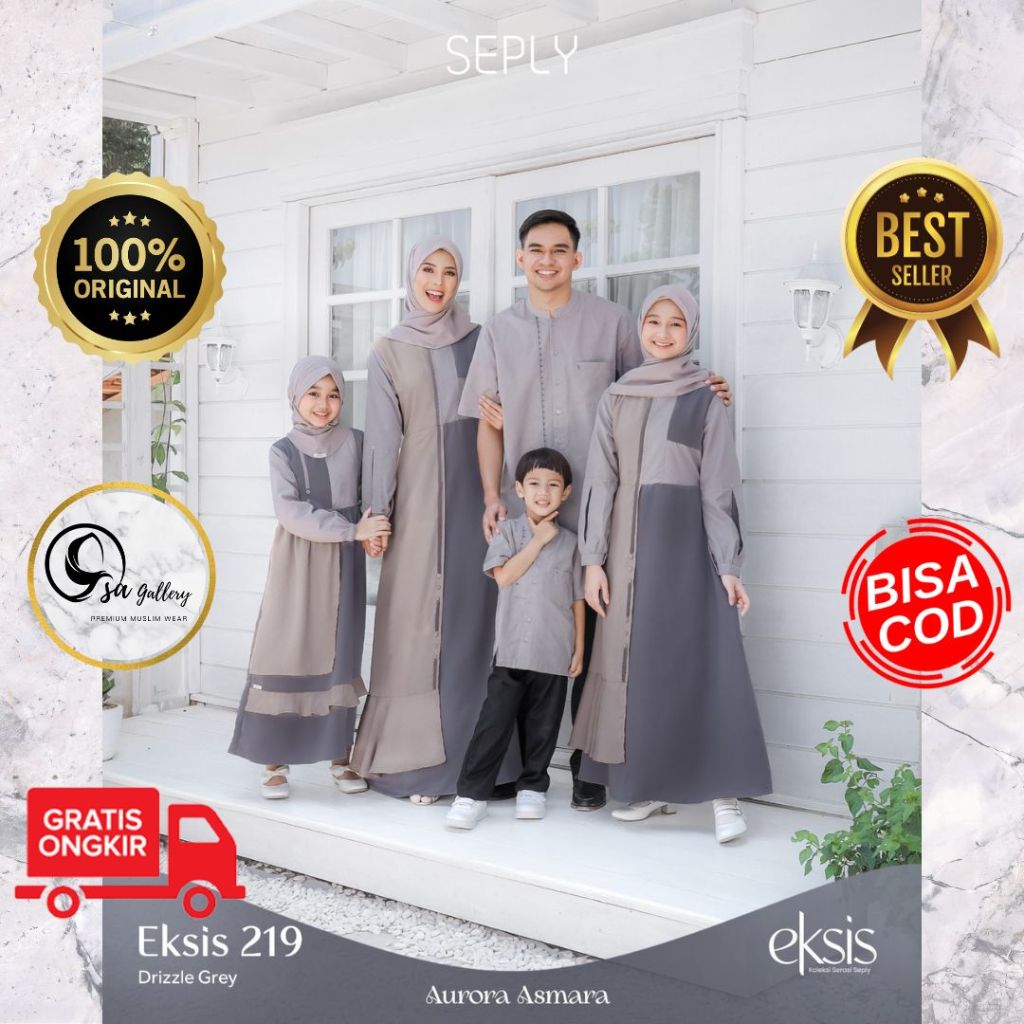 SARIMBIT SEPLY EKSIS 219 DRIZZLE GREY