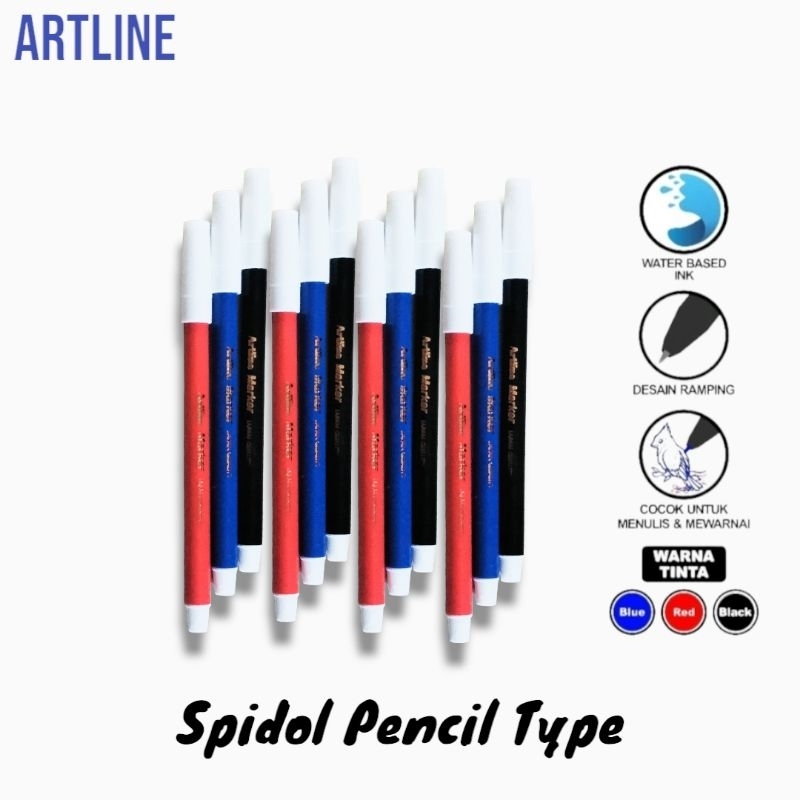 

( Eceran / PCS ) Artline Spidol Marker / Spidol Kecil Artline EK-316