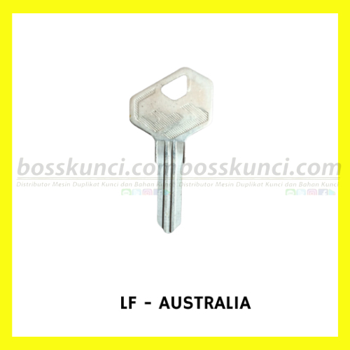 Bahan Kunci LF-AUSTRALIA ASLI (Foto Real) Keyblank Lf-Australia Original Lf-Australia Kunci Lf-Austr