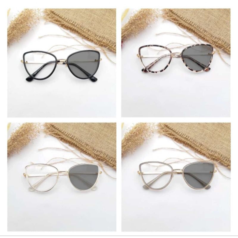 Kacamata Photochromic Cat eye Wanita