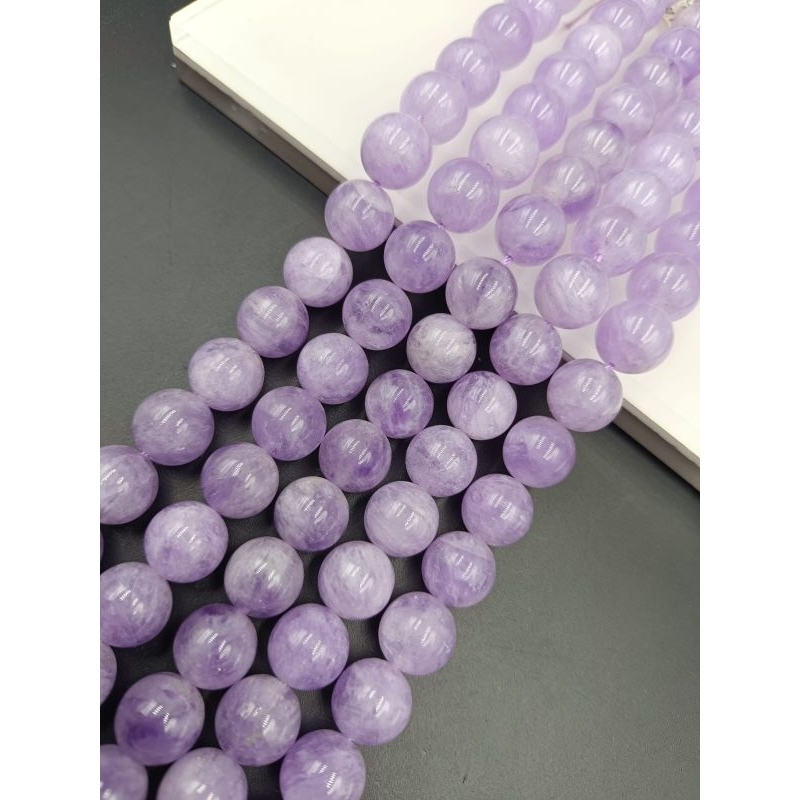 Manik Batu Alam Lavender Ametyst Perenceng Natural Stone Grosir manik