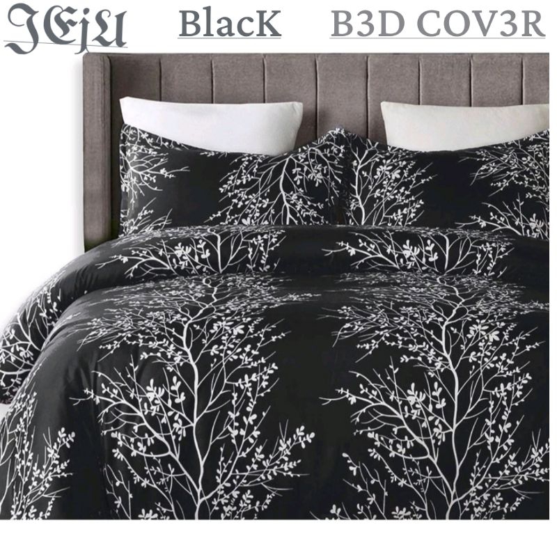 Bedcover Set Sprei Jeju Korean Premium | Size 160 Queen & 180 King