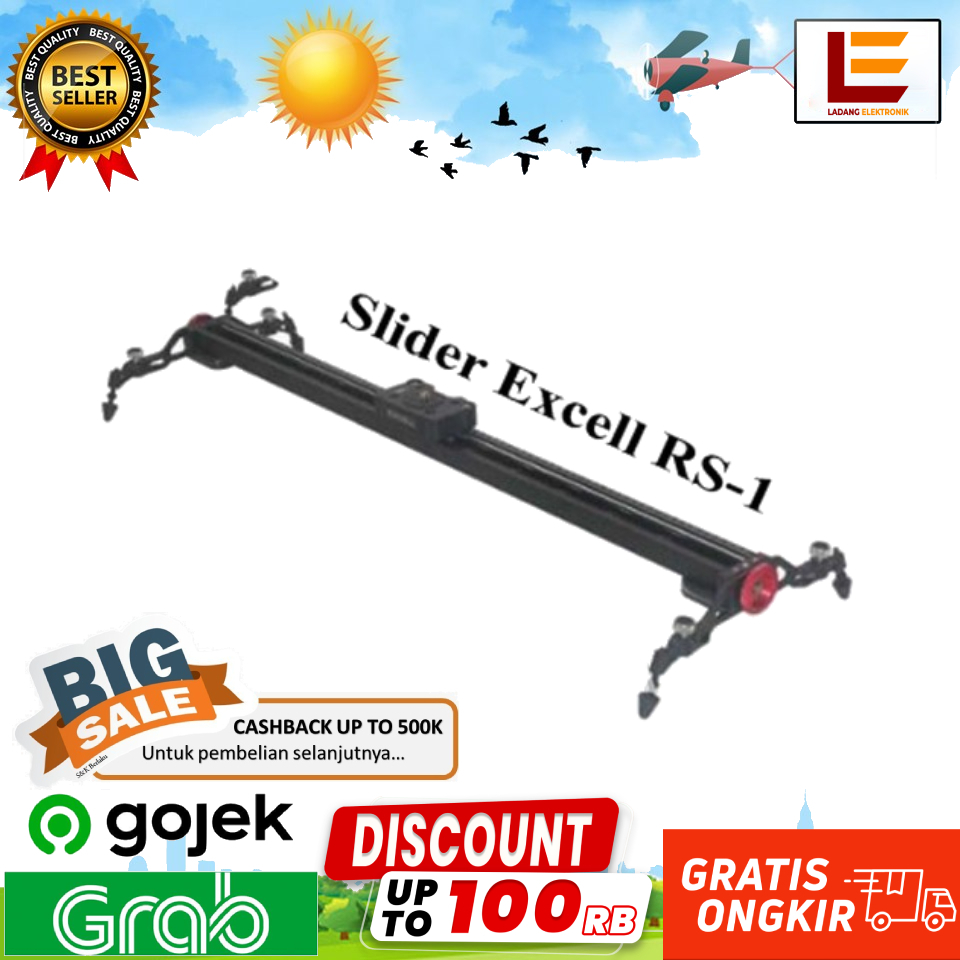 Excell Slider RS-1 Slider Kamera