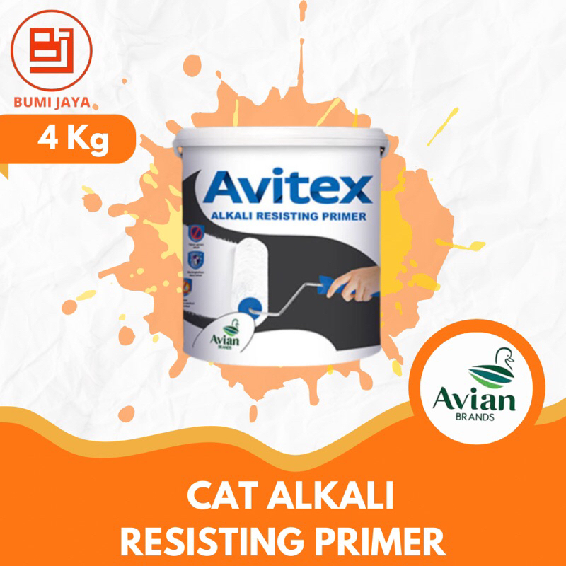 Cat Alkali Resisting Primer Avian 4Kg