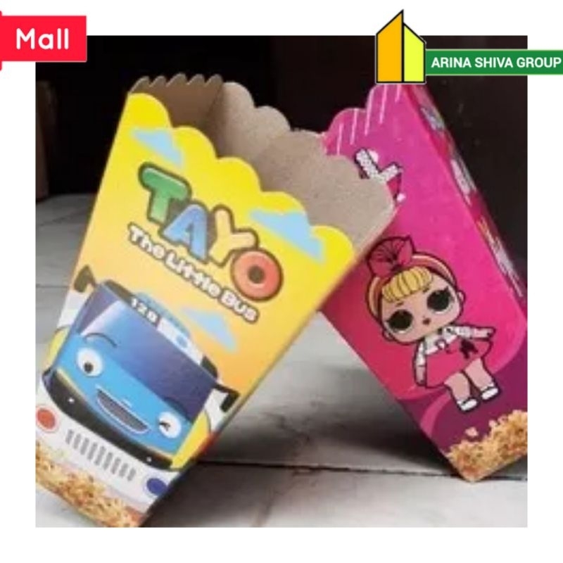 

300 LEMBAR KERTAS POPCORN 12 × 6 BAHAN DUPLEK POPCORN BERKUALITAS | KARDUS KEMASAN POPCORN UKURAN 12 × 6 PRODUK TERBARU | DUS POPCORN 12 × 6 MURAH | TOKO POPCORN OFFICIAL | SHIVACORP 203