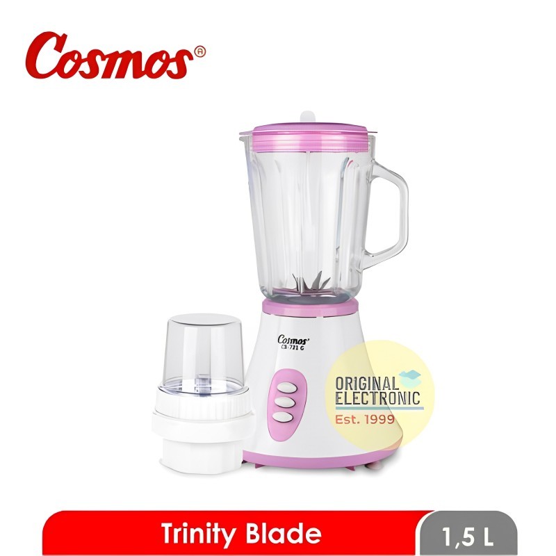 Cosmos Blender Kaca 1.5 Liter CB721G / CB 721G Pink