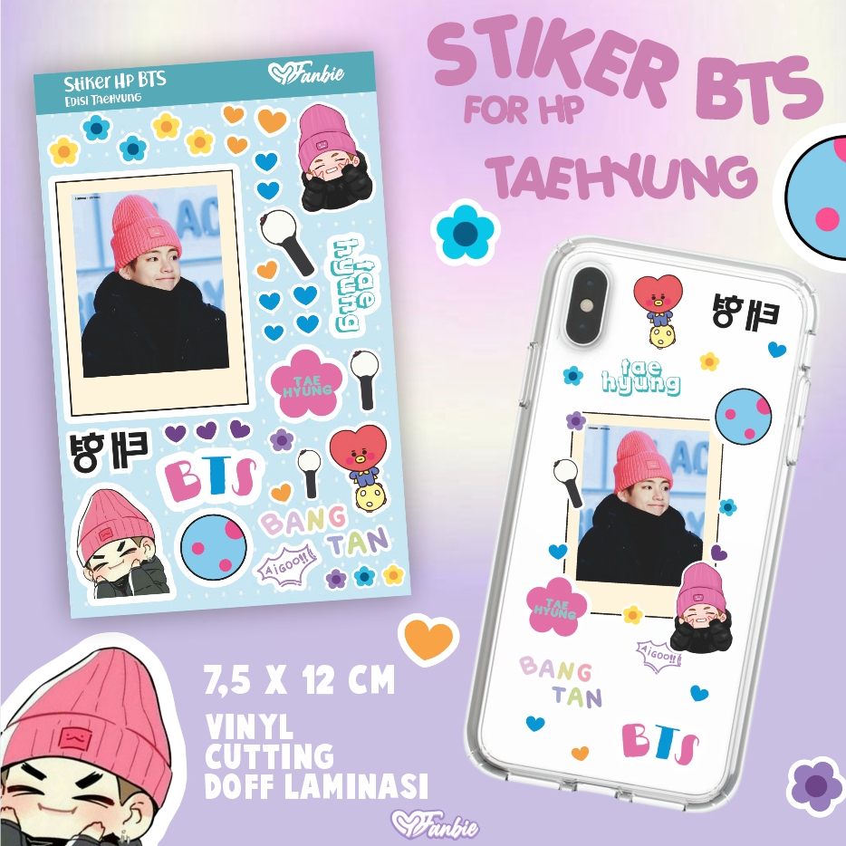 STIKER HP ALL TYPE EDISI BTS | STIKER CUTE