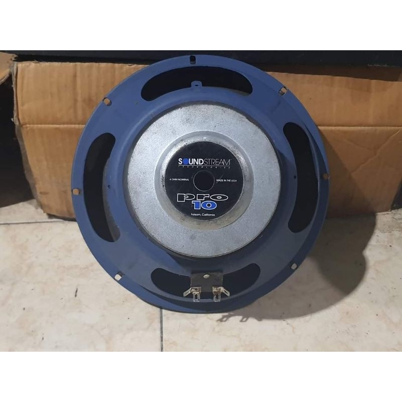 Subwoofer 10inch made in u.s.a soundstream pro10