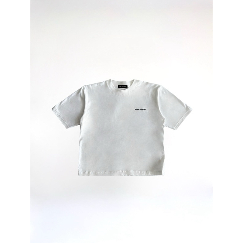 Oversized Boxy Off White Tee