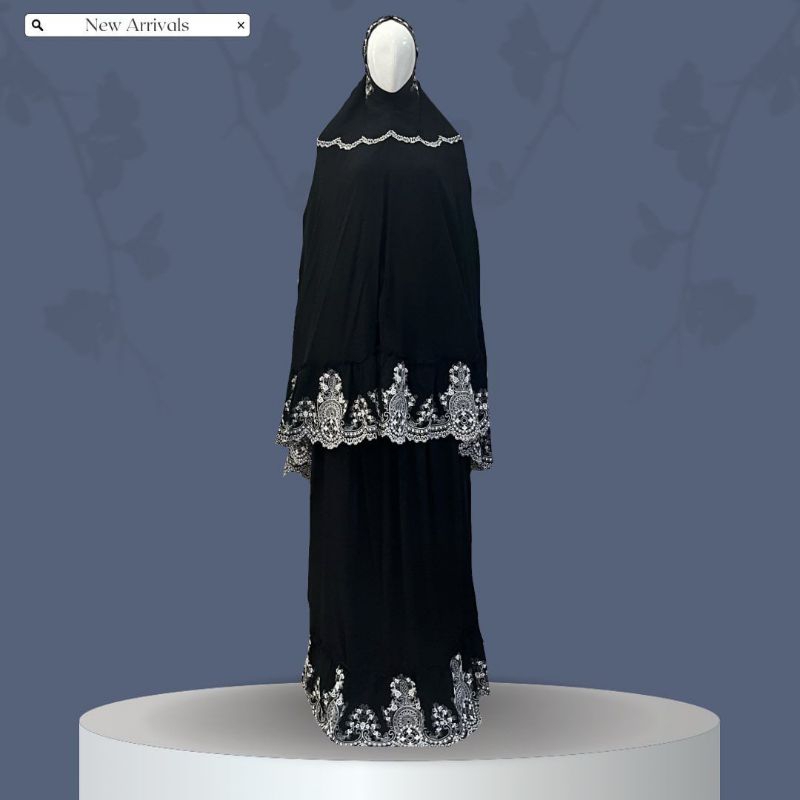 Mukena Rayon Bordir Dian Pelangi