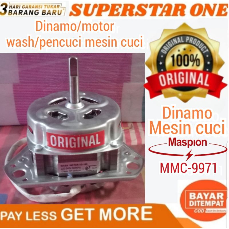 Motor/dinamo mesin cuci MMC-9971/MMC 9971/MMC9971 MASPION dinamo wash/pencuci