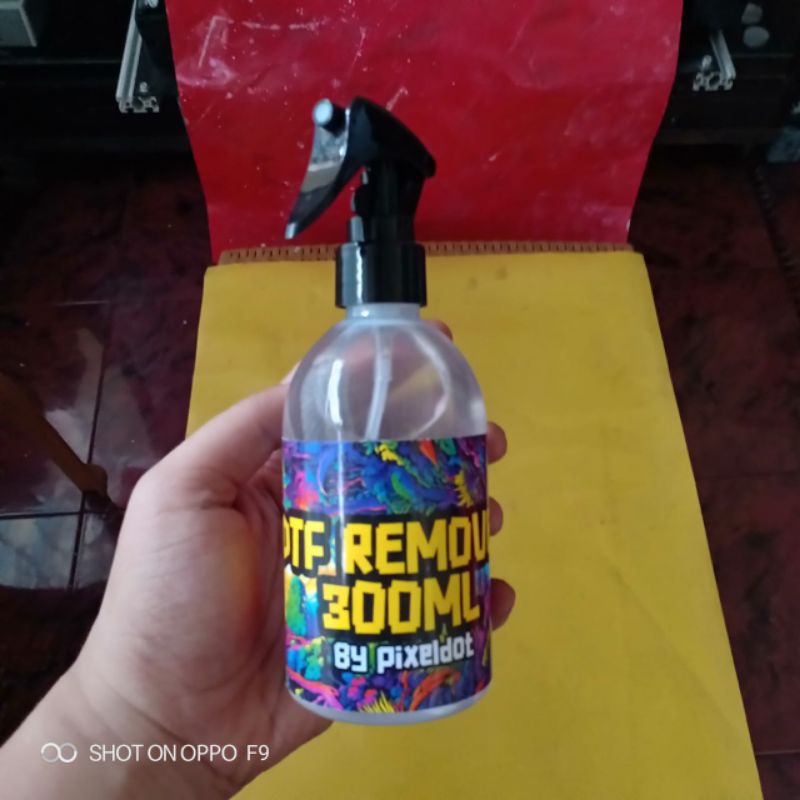 DTF remover untuk Hapus sablon DTF