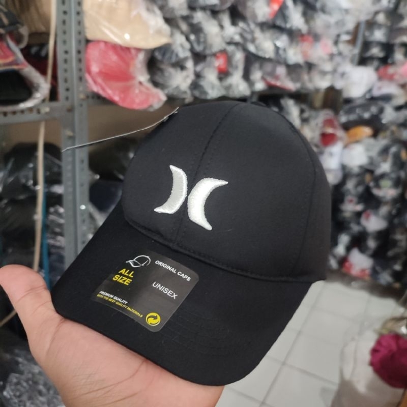 topi hurley unisex topi bordir hurley