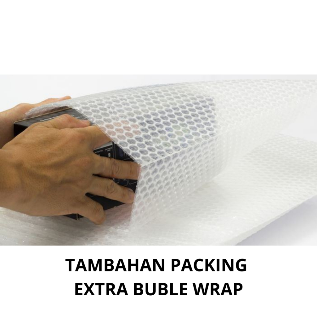 

TAMBAHAN UNTUK PACKING BUBLE WRAP TIDAK UNTUK DIJUAL