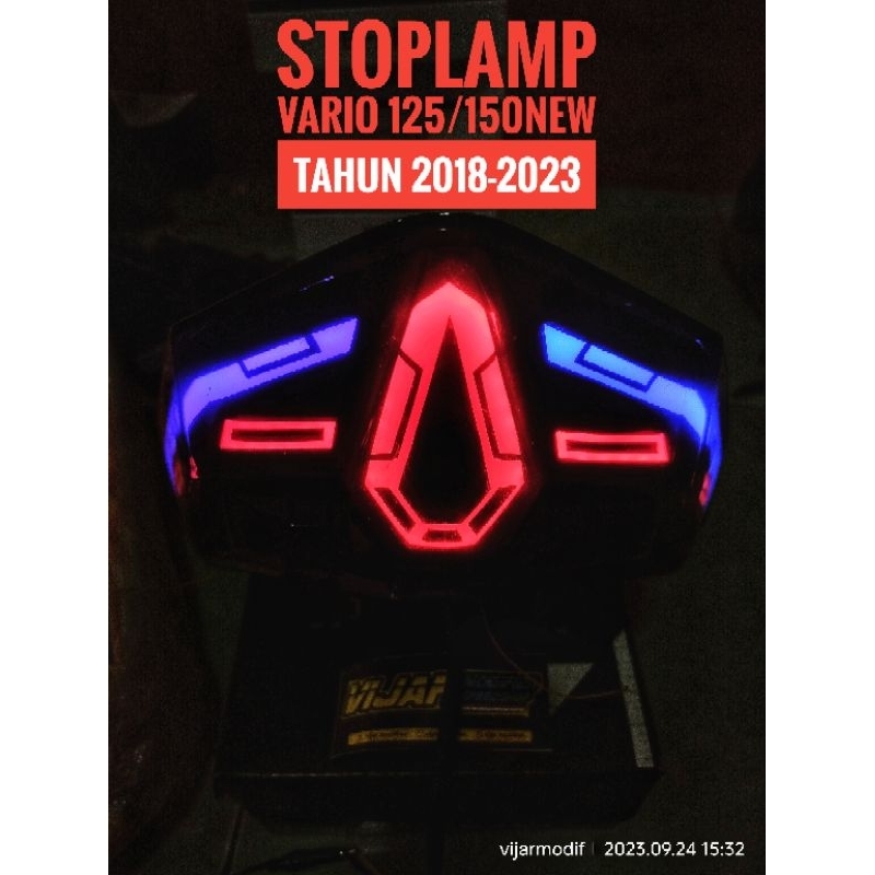 Stoplamp Vario 125/150 new running , Stoplamp Vario new 125/150 running , stoplamp Vario 125/150 new