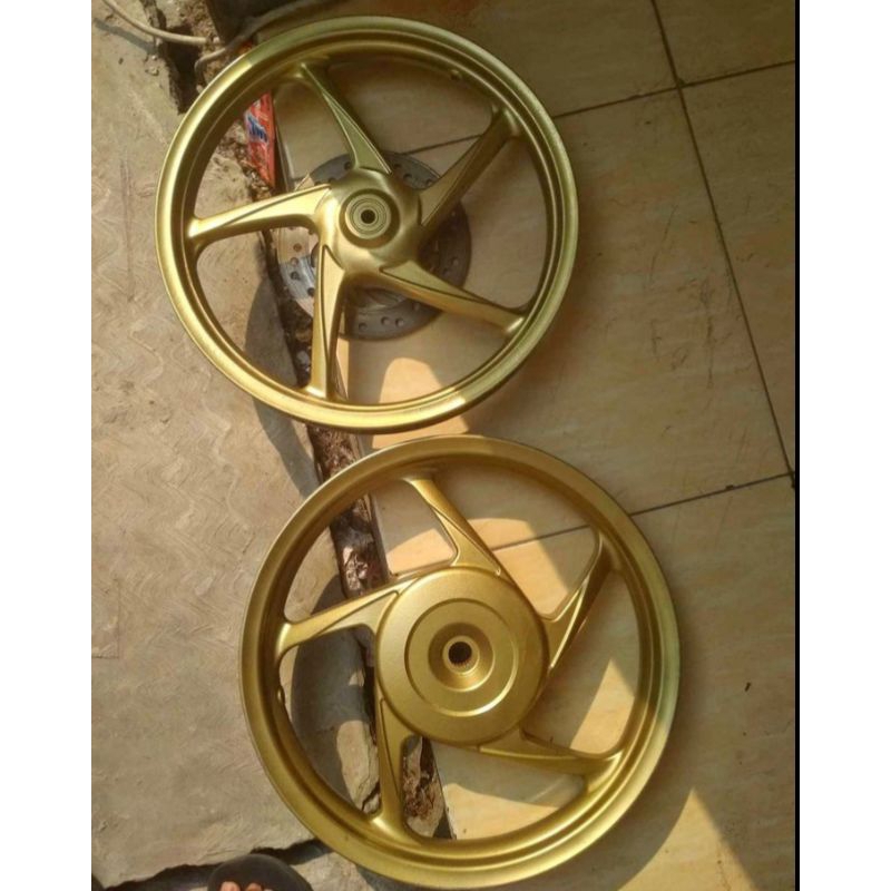 velg pelek racing DEPAN BELAKANG Honda Beat PNP Vario 110