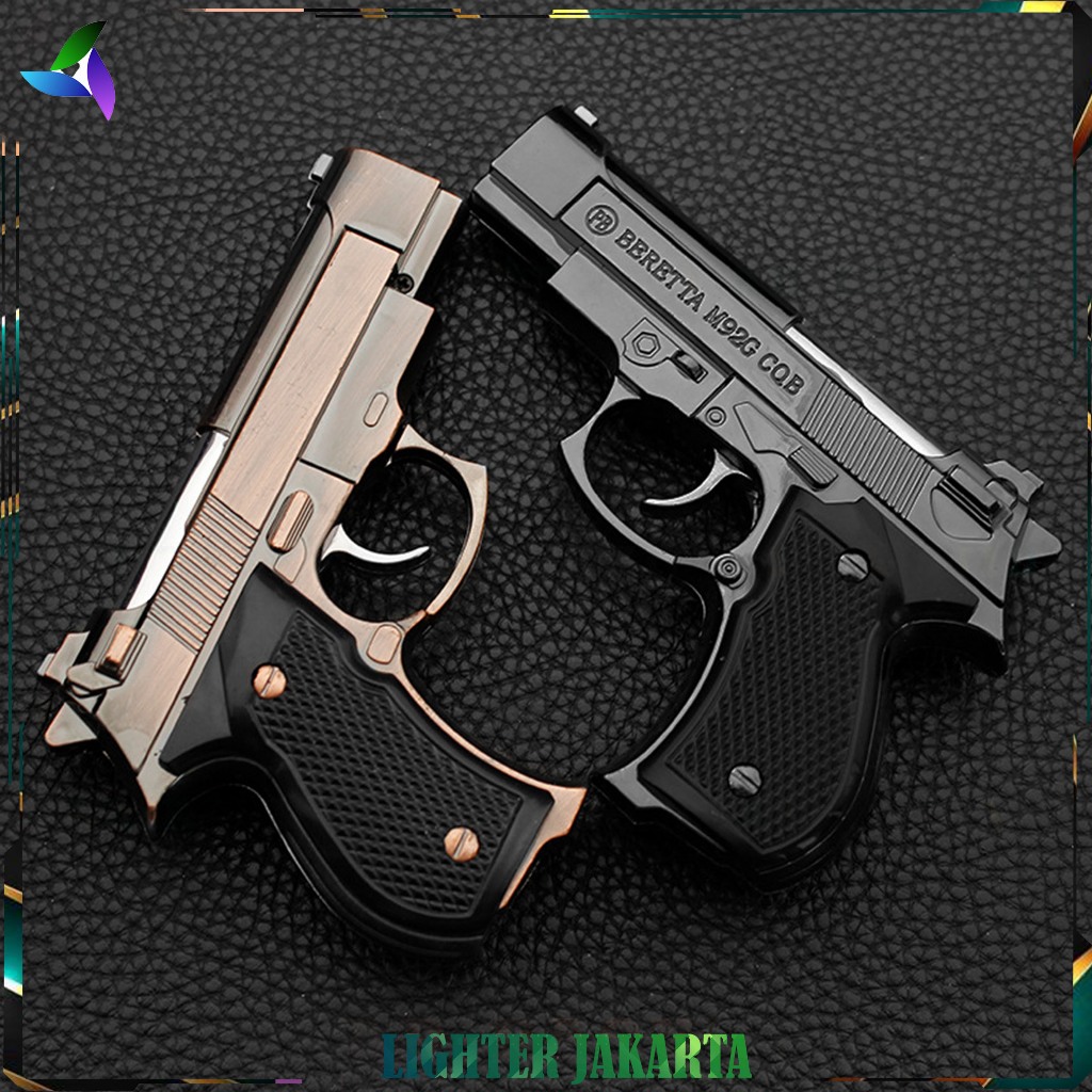 Korek Api Bara Gas Pistol Beretta M92G COB PS 67