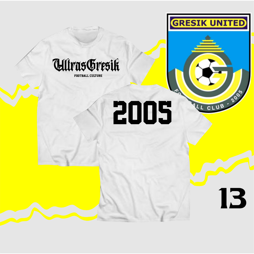 kaos ultras gresik warna hitam