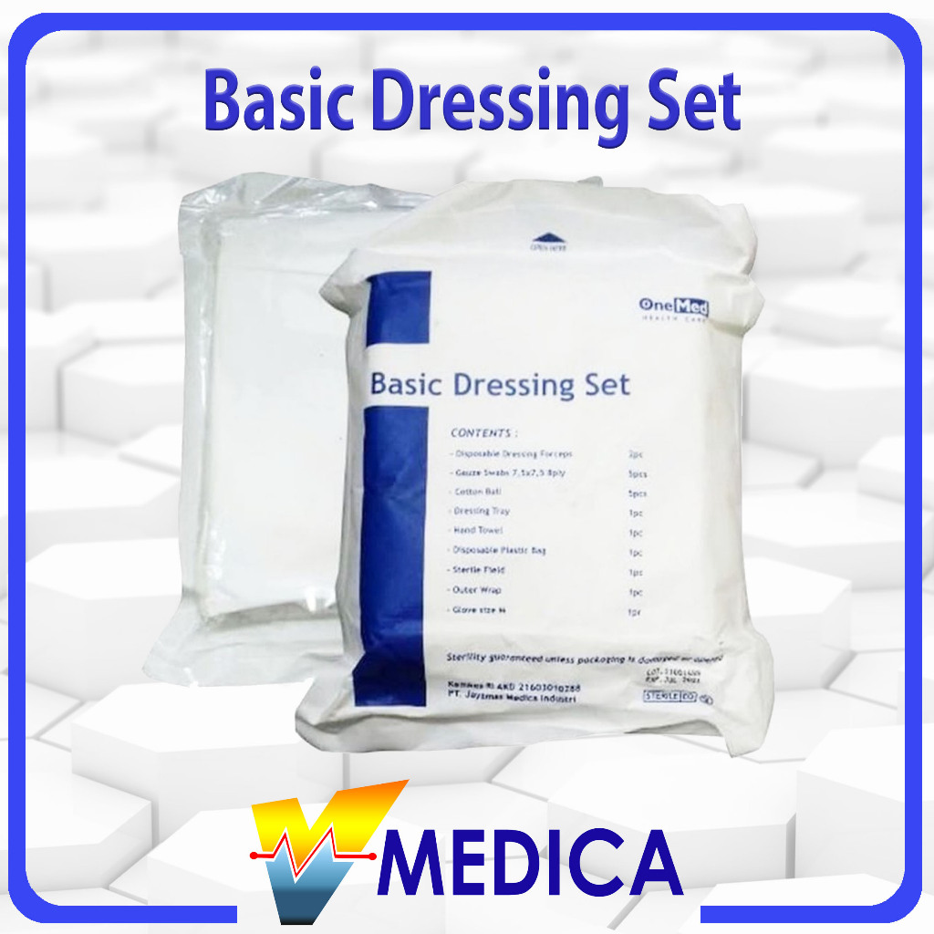 Basic Dressing Set OneMed / Set Perawatan Luka Disposable