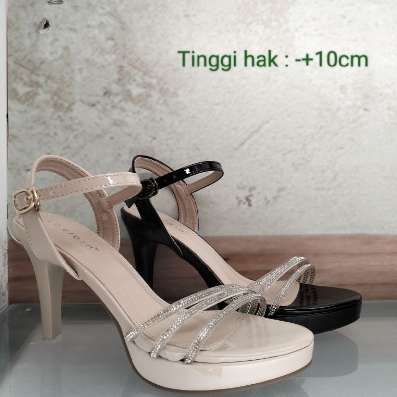 Laviola sepatu heels wanita