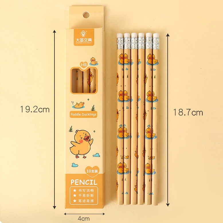 

PENSIL HB MURAH PENSIL + PENGHAPUS WARNA MOTIF LUCU