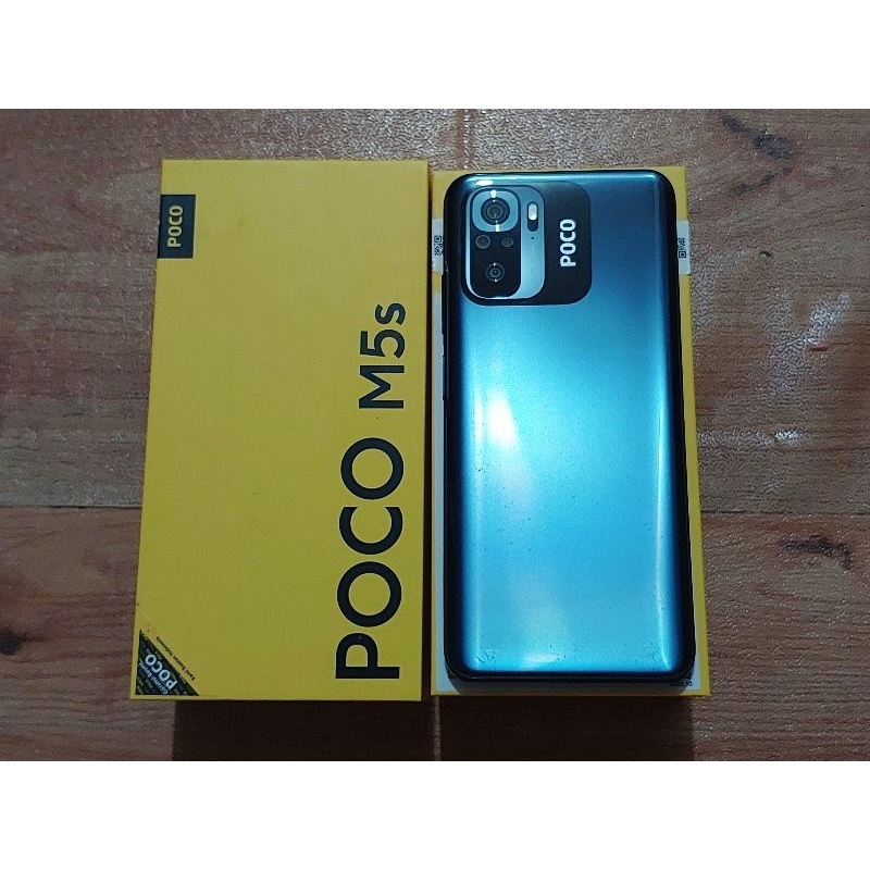 XIAOMI POCO M5s 6/128 SECOND MULUS FULLSET ACC ORIGINAL