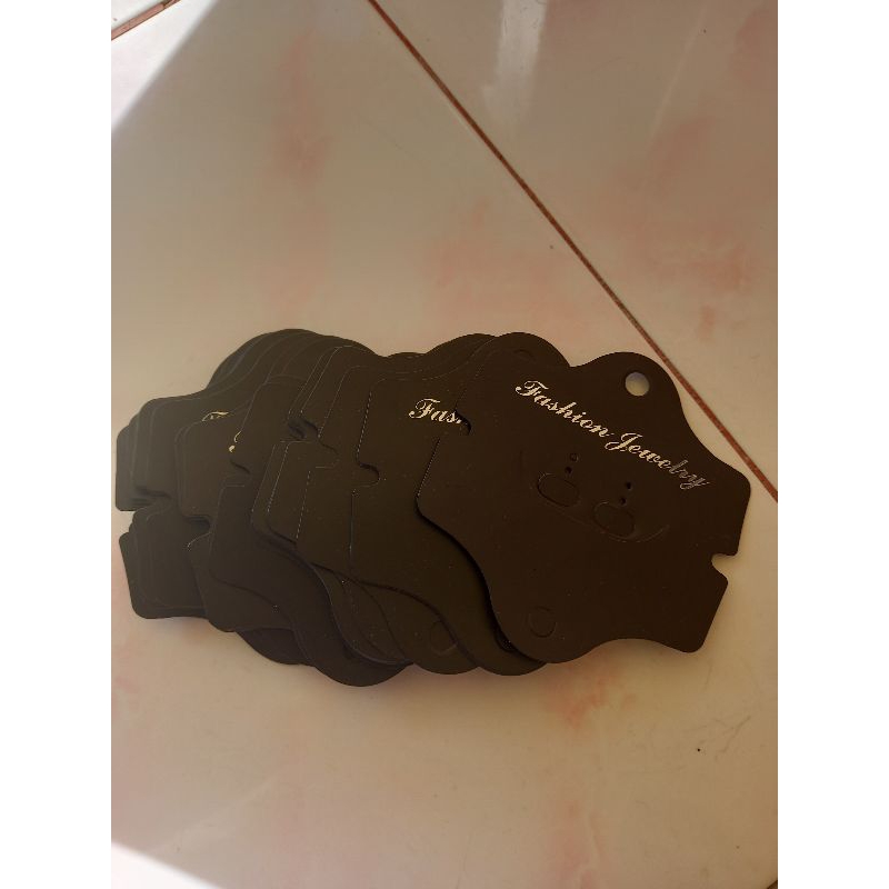 

Card Kalung, Card Display, Card Aksesories Set ISI 100 Lembar