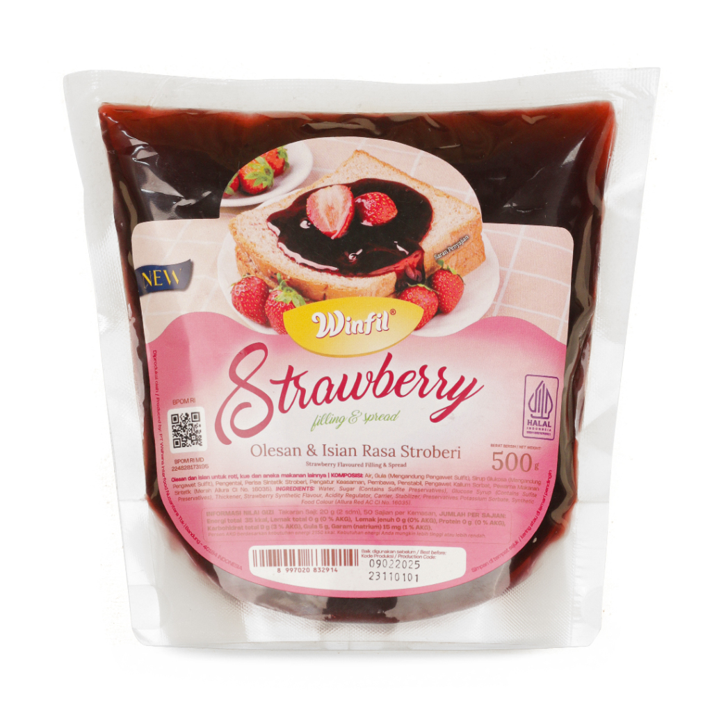 

WINFIL Strawberry Filling & Spread 500 g