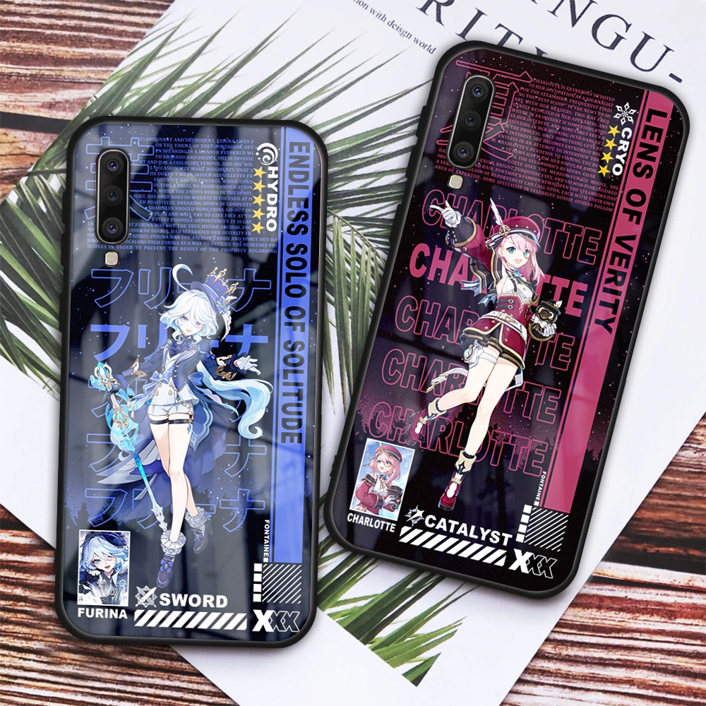 Custom Hardcase Softcase Glasscase Casing Karakter Game Genshin Impact [HP Samsung, iPhone, Oppo, Xi